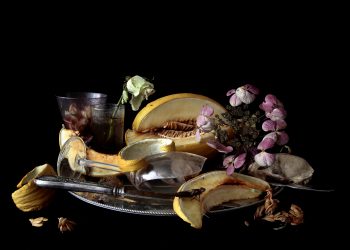 Evangelos Koukouwitakis "natura morte", 2017