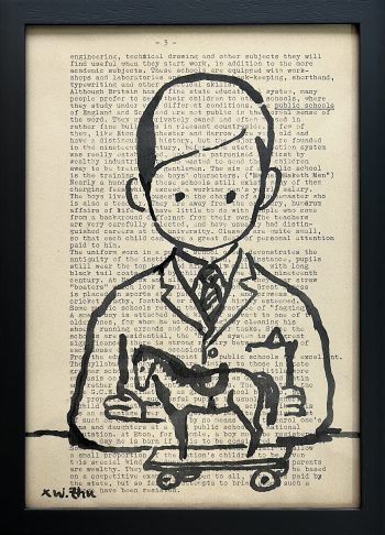 Xianwei Zhu "Portrait of a Gentleman #4"