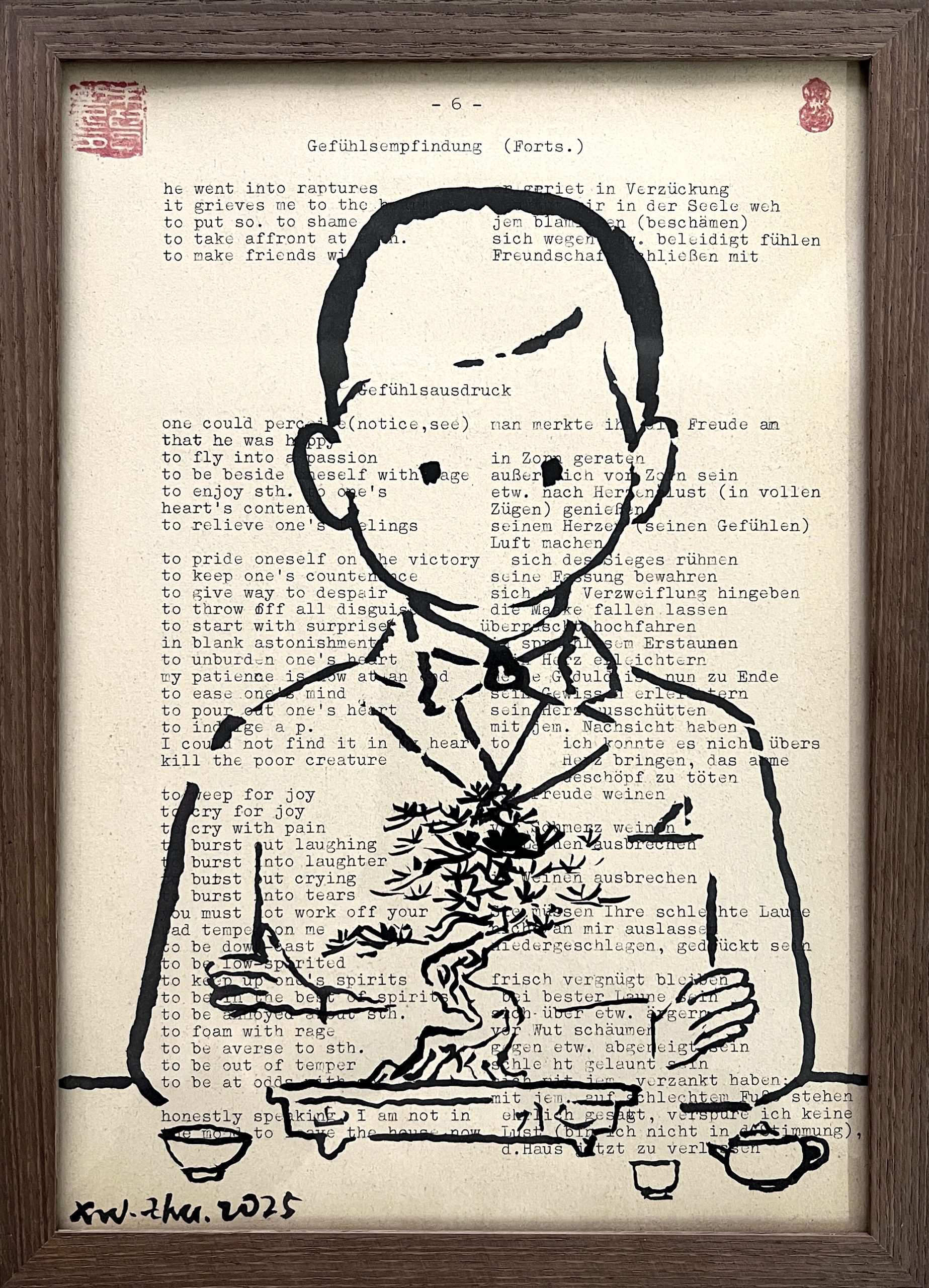 ZHU, Portrait of a Gentleman # 6